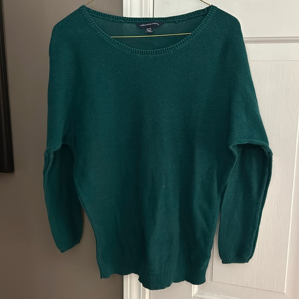 American Eagle Outfitters Green Sweater